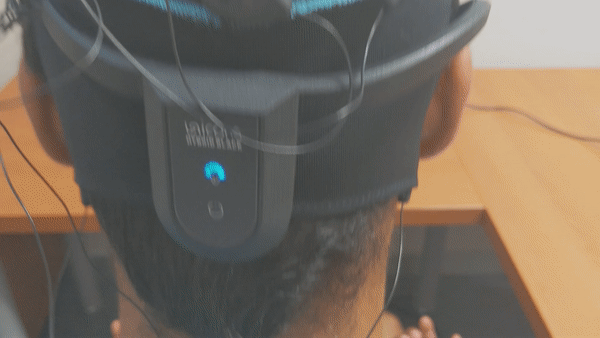 Real-time motor imagery BCI playing Space Invaders